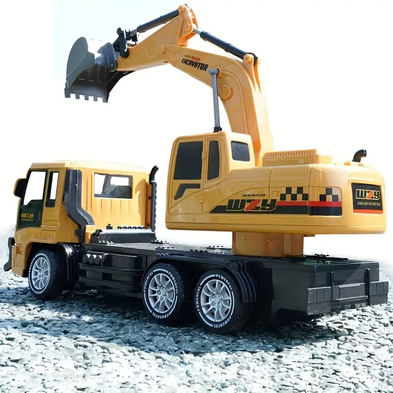 10-Channel Remote Control Digging Engineering Vehicle
