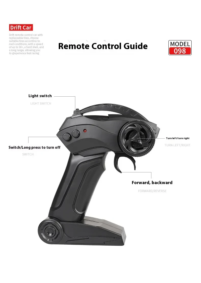 Four-wheel Drive Off-road Competition Model Electric Remote Control Cars