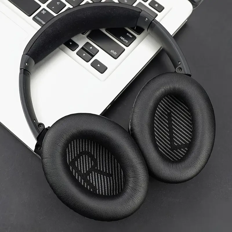 Qc35 Replacement Ear Pads for Bose - QC35,QC45,QC35ii Replacement Earpads Cushion - Compatible with Quiet Comfort35,QC25,QC35ii,QC15,AE2,AE2i