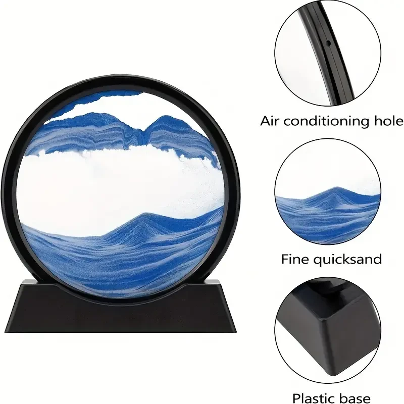 3D Deep Sea Moving Sand Art