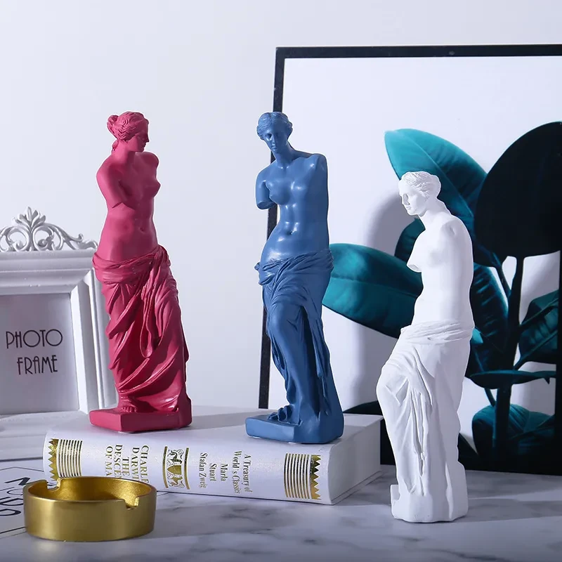 Venus Plaster Sculpture Statue Decoration Home Decoration Living Room