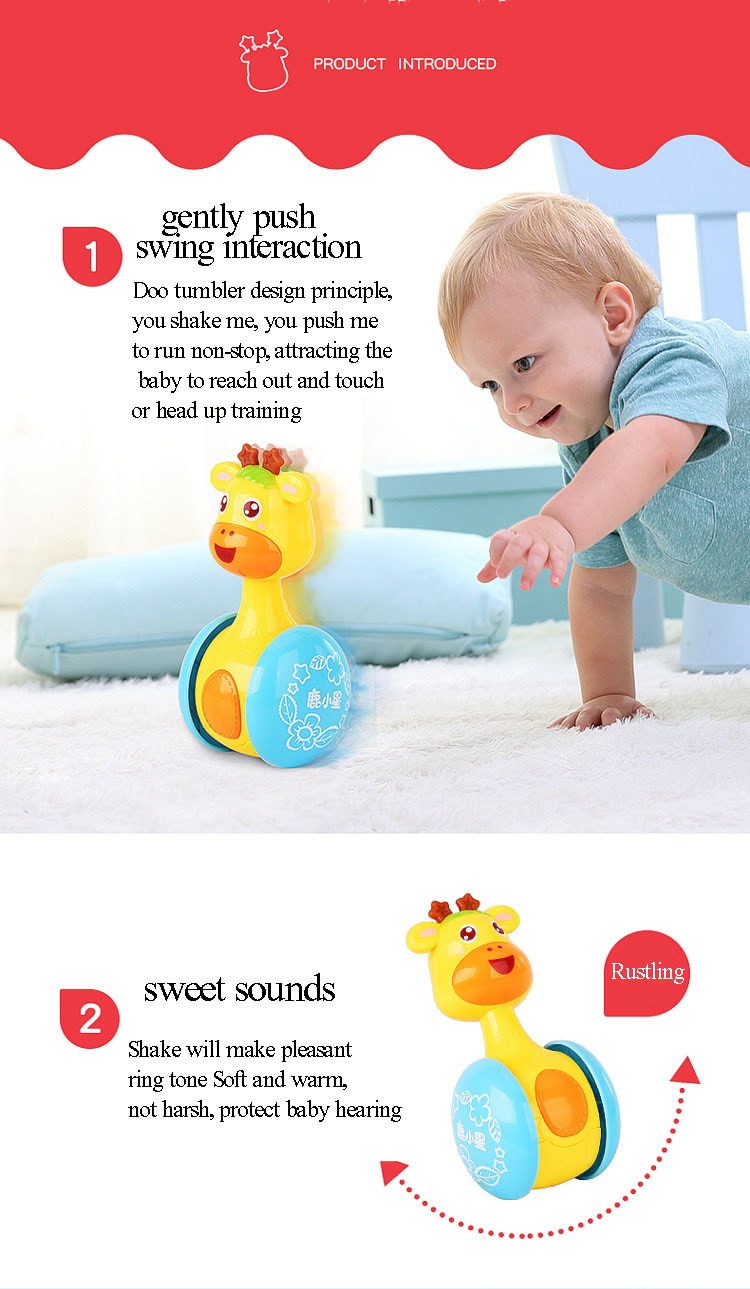 Deer Little Star Bell Baby Toys
