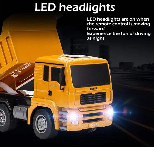 HUINA 1337 1:18 Remote Control Truck, 6 Channel, 2.4GHZ