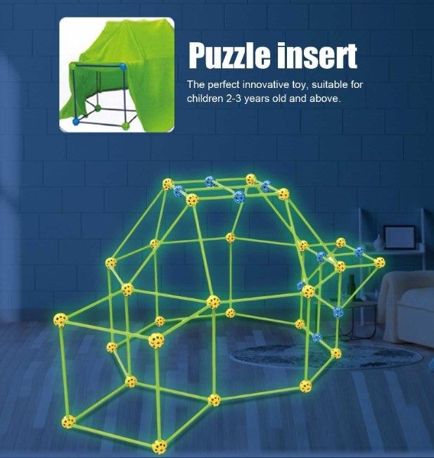 DIY Puzzle Inserted Tent