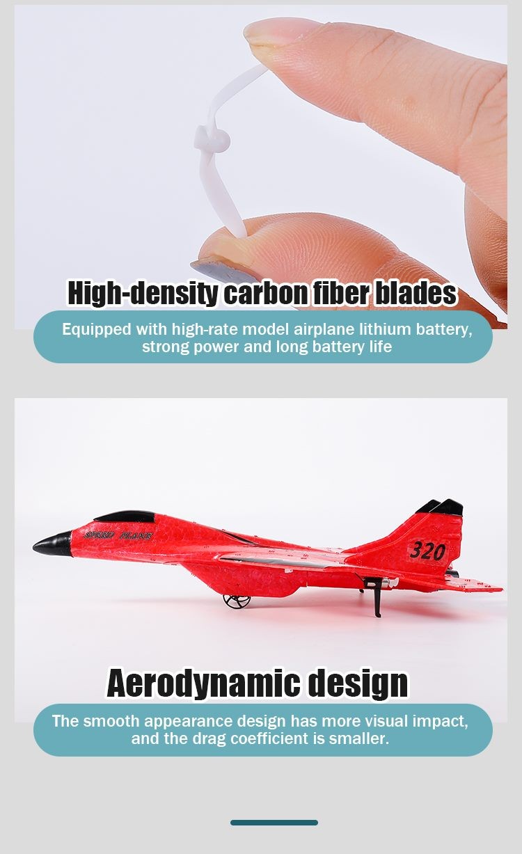Drone, EPP Remote Control Aircraft, MIG 320 Model Design