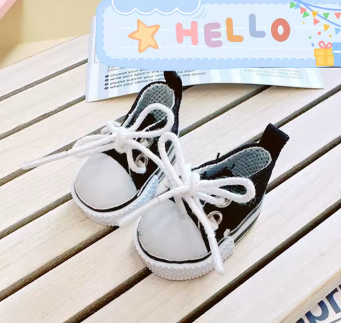 For LABUBU Leather Shoes Suitable for 17cm Cotton Dolls Shoes Boots Toys Casual Sports Shoes Dolls Accessories DIY Doll Toys
