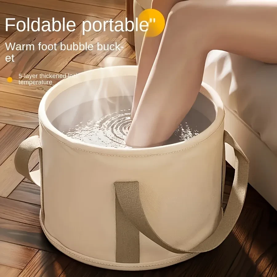 Collapsible Foot Soaking Bucket