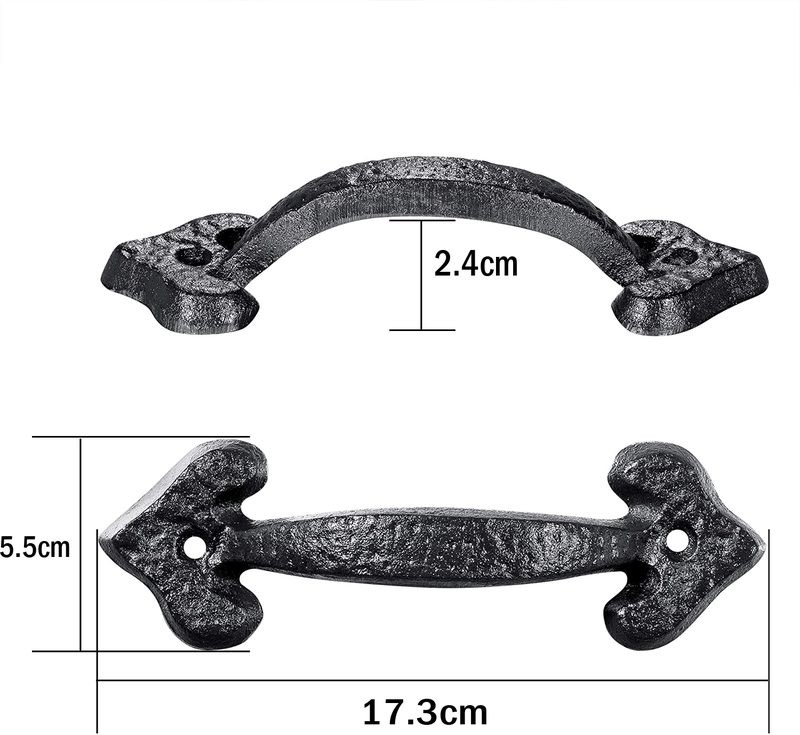 Cast Iron Barn Door Handle Door Pull 2