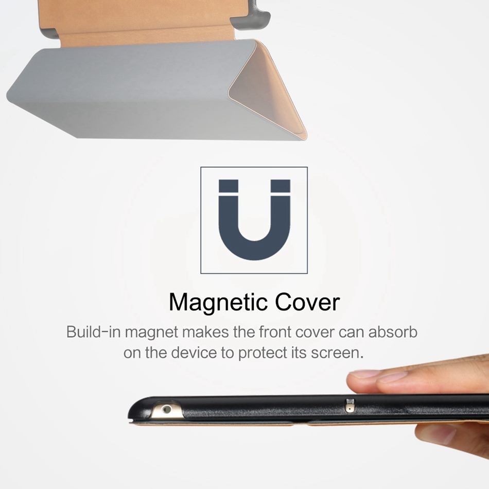 iPad Case, Rock Uni Series Protection Case. Auto Sleep&Wake, Kickstand Function