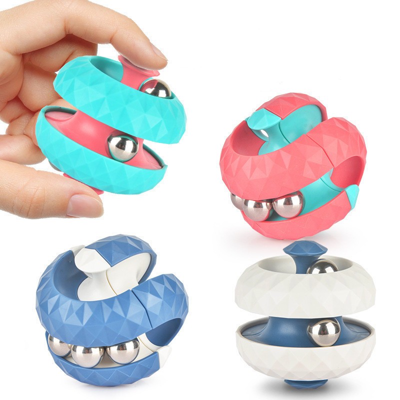 Decompression Toy Children Orbit Ball Cube  Anti Stress Sensory Fidget Toys for Kids
