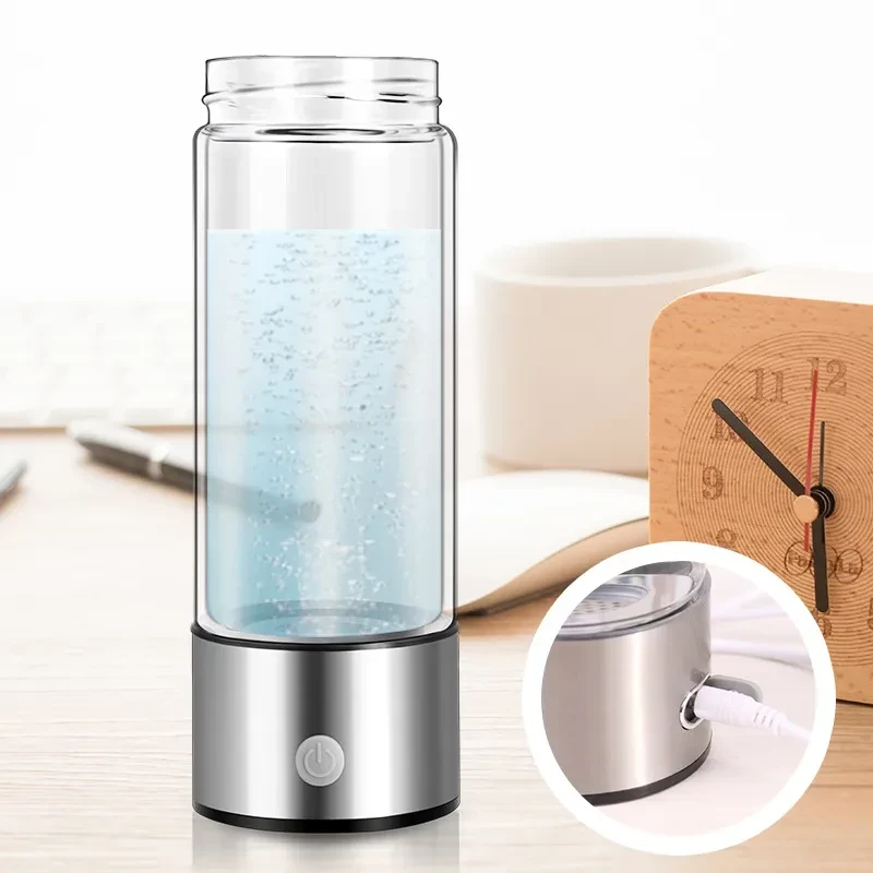Hydrogen Water Generator Alkaline Maker Portable Water Ionizer Bottle