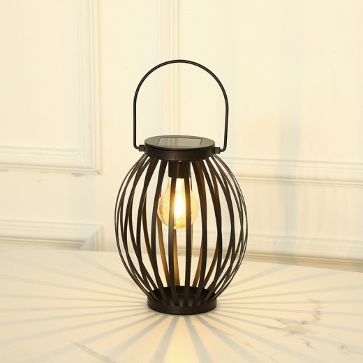 Solar Iron Lamp Outdoor Yard Lamp Garden Lawn Lamp