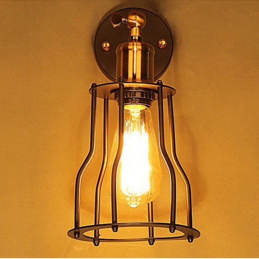 Country Retro Industrial Style Wall Lamp Bar Creative Wall Lamp