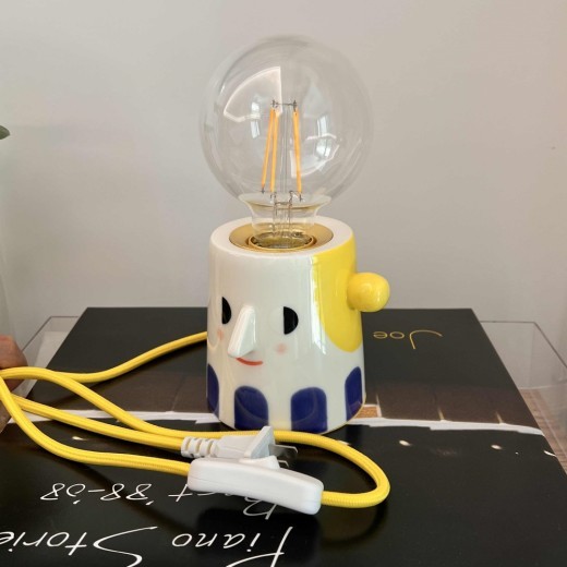 Handmade Ceramic Lamp Creative Decoration Bedside Lamp