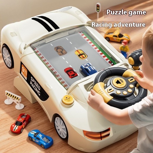 Racing Car Adventure Early Education Toys Children's Puzzle