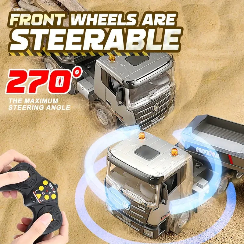 Wireless Remote Control Dump Truck