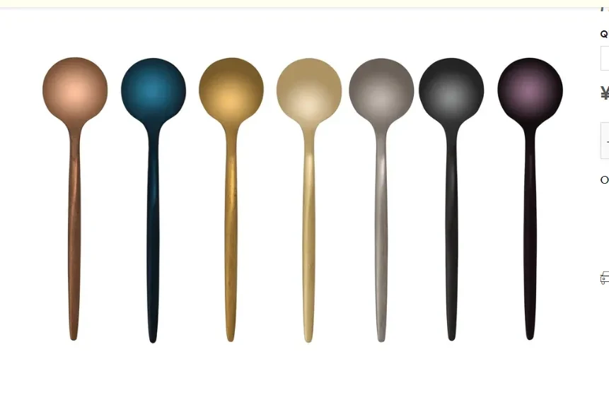 304 Stainless Steel Coffee Stirring Spoon