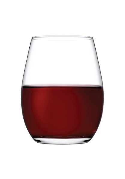 Amber Stemless Wine Glass 440ml Set 6  - Pasabahce