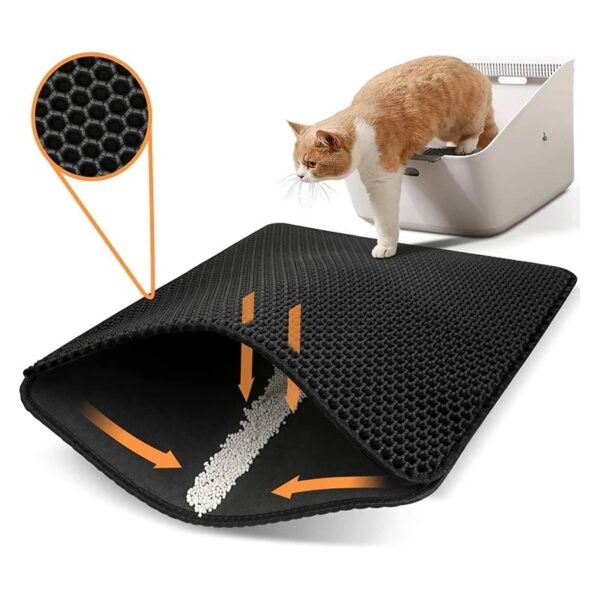 Keeping Your Home Clean: Pet-Friendly Cat Litter Trapping Mat