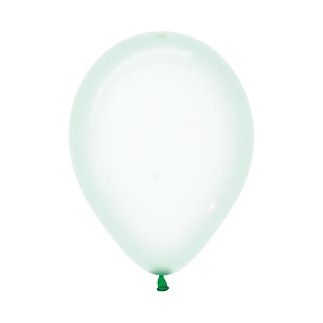 Balloon 30cm Crystal Pastel Green 331   (Pack of 100)