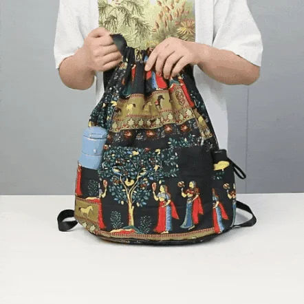 Last Day 49% OFF - Drawstring Foldable Large Capacity Dry-wet Separation Travel Sports Backpack