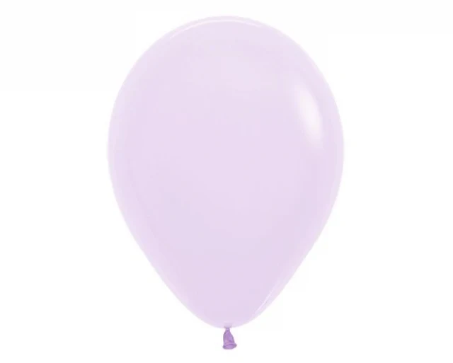 90cm Pastel Matte Lilac Latex Balloons 2pk - Pack of 2