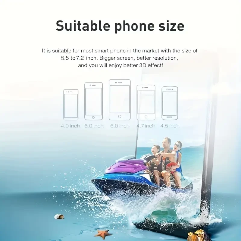 New Virtual Reality 3D Glasses Device