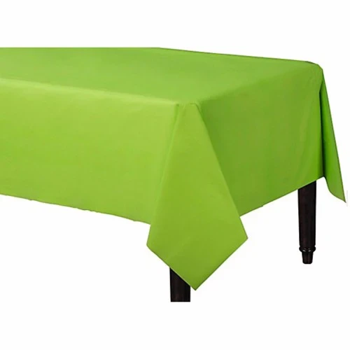 Tablecover Rectangle Kiwi Lime Green Plastic