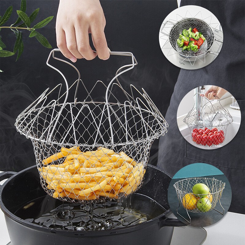 Stainless Steel Fry Basket