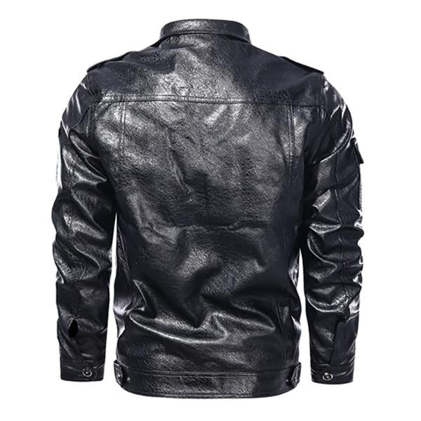 Men's Casual Leather Jacket