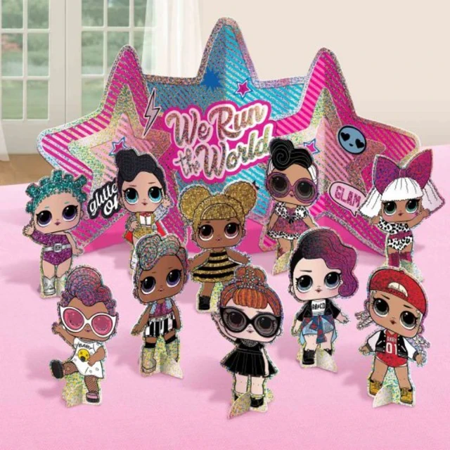 LOL Surprise Together 4EVA Table Decorating Kit - Set of 11