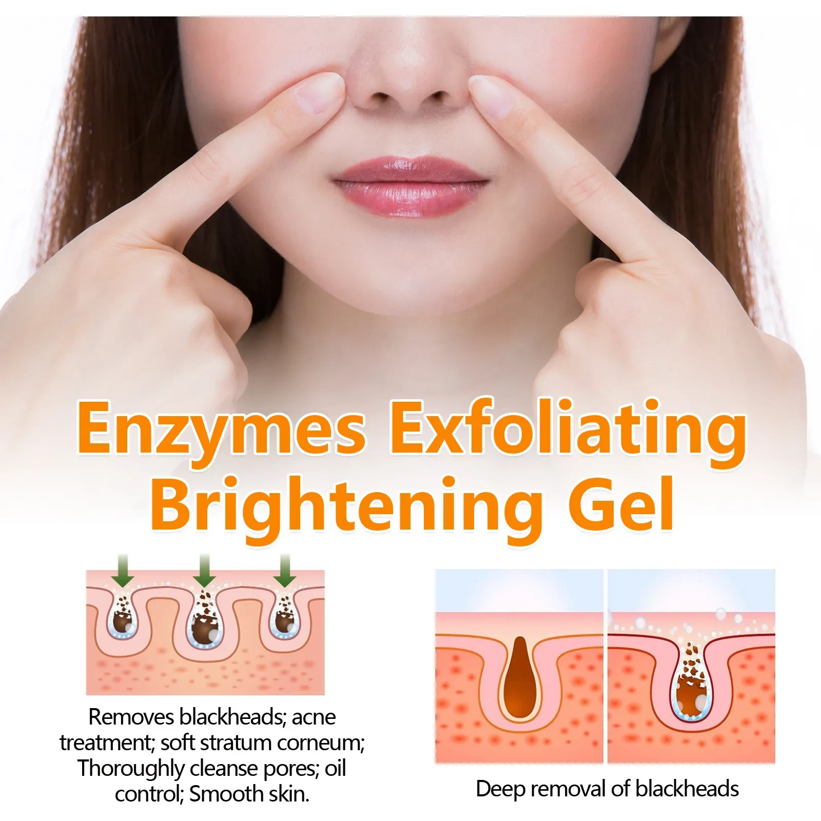 Exfoliating Blackhead Gel Gentle And Tender Skin