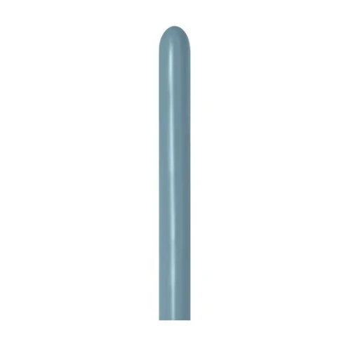 Sempertex 260T Pastel Dusk Blue Latex Balloons - Pack of 100