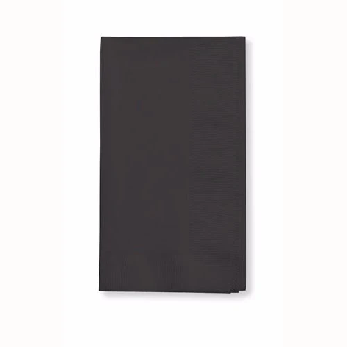 Black Velvet Dinner Napkins - Pack of 50
