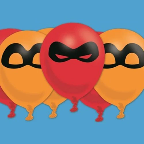 Incredibles 2 Latex Balloons 30cm - Pack of 6