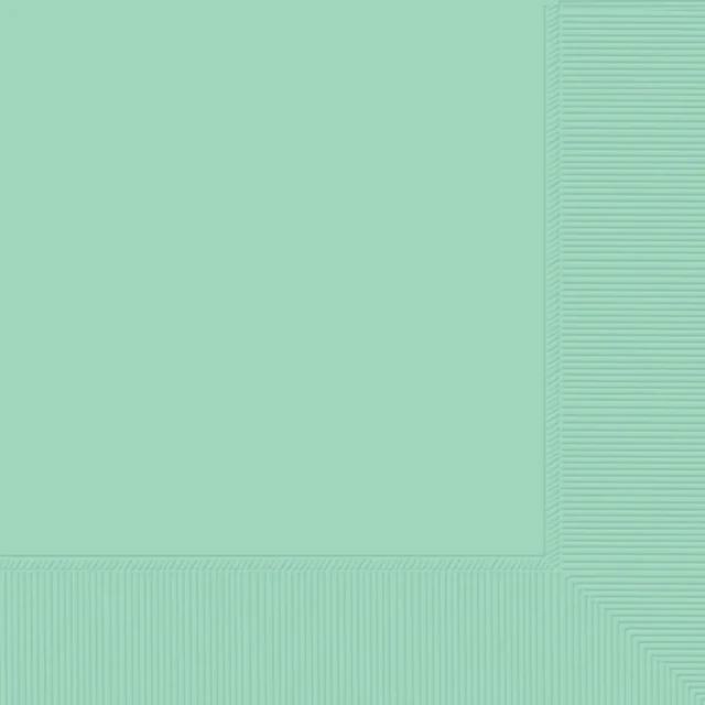 Beverage Napkins 50 Pack 2 Ply Cool Mint - (Pack of 50)