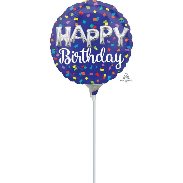 Foil Balloon - HAPPY Birthday Balloon Letters (22cm)