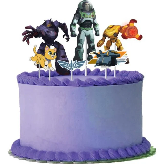 Buzz Lightyear Cake Topper Kit (Set of 6)