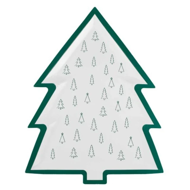 Nordic Noel Shaped Plates - Pack of 8