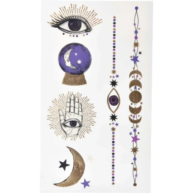 Fortune Teller Tattoo Kit - Pack of 12