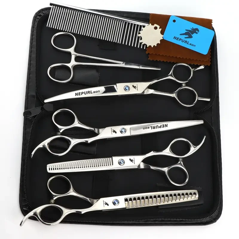 7.0 Inch Professional Dog Grooming Scissors Kit -