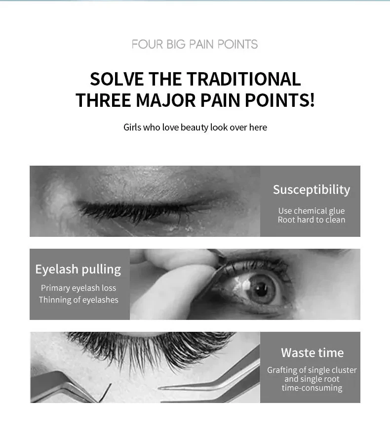 Magnetic False Eyelashes