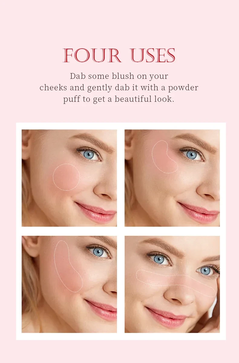 SIx Colors Liquid Blush Face Repair Rouge