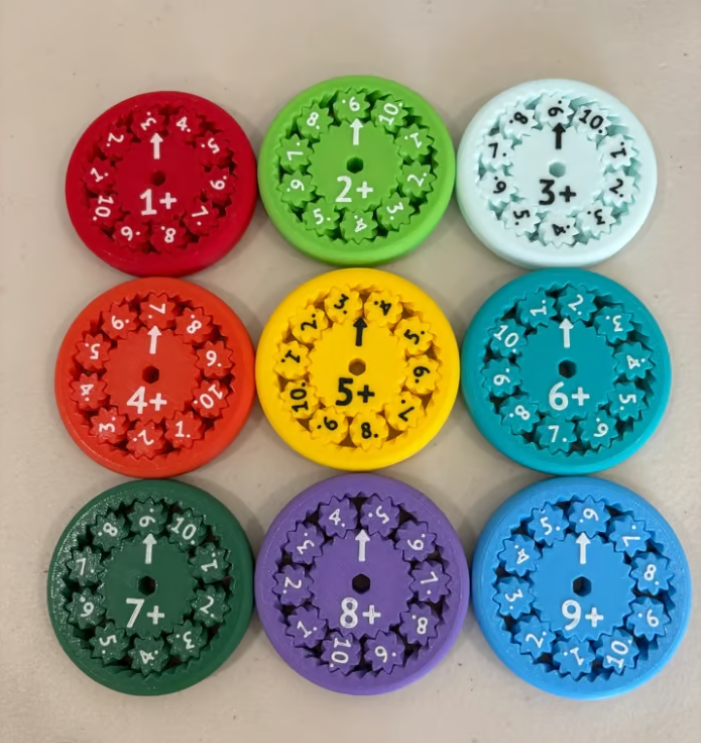 New Math Fidget Spinners