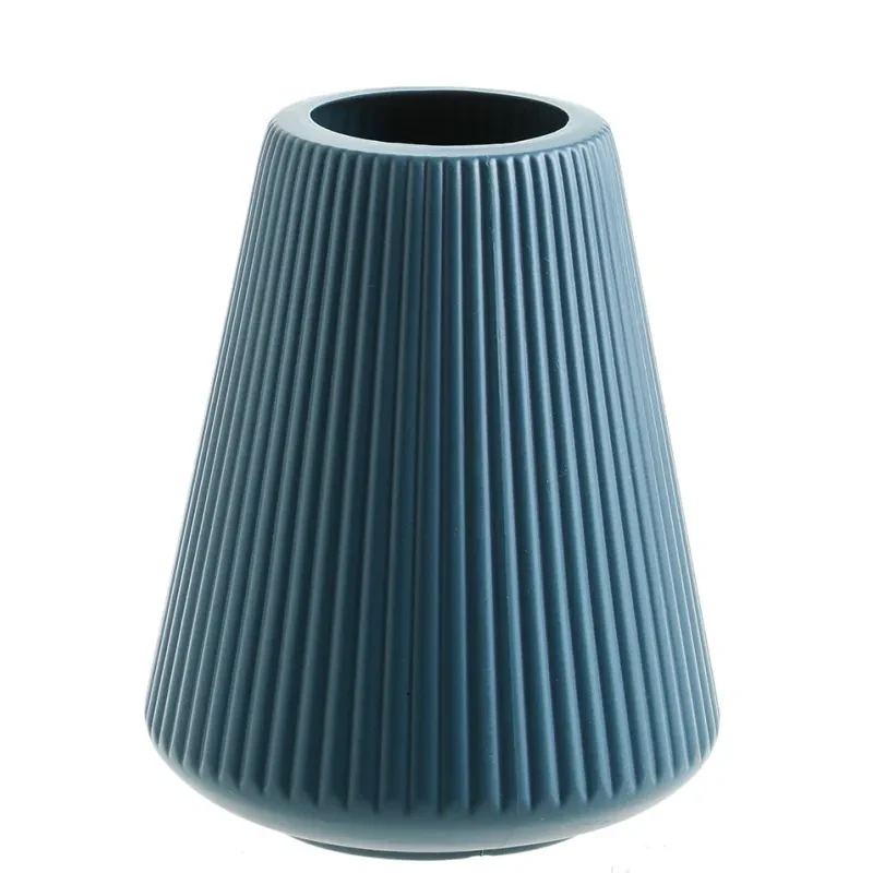 VibrantBloom Melamine Decorative Vase