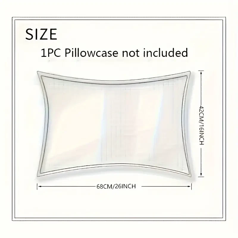 Ergonomic Maternity Pillow - Knitted Cotton Adjustable Neck Massage Pillow, Orthopedic Contour Support, Medium Soft Firmness