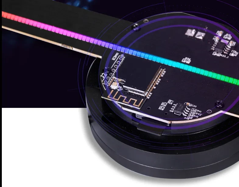 Upgraded Naked Eye 3D Holographic Advertising Machine Fan Screen Support Lmage Video Store Bar Party Advertising Display