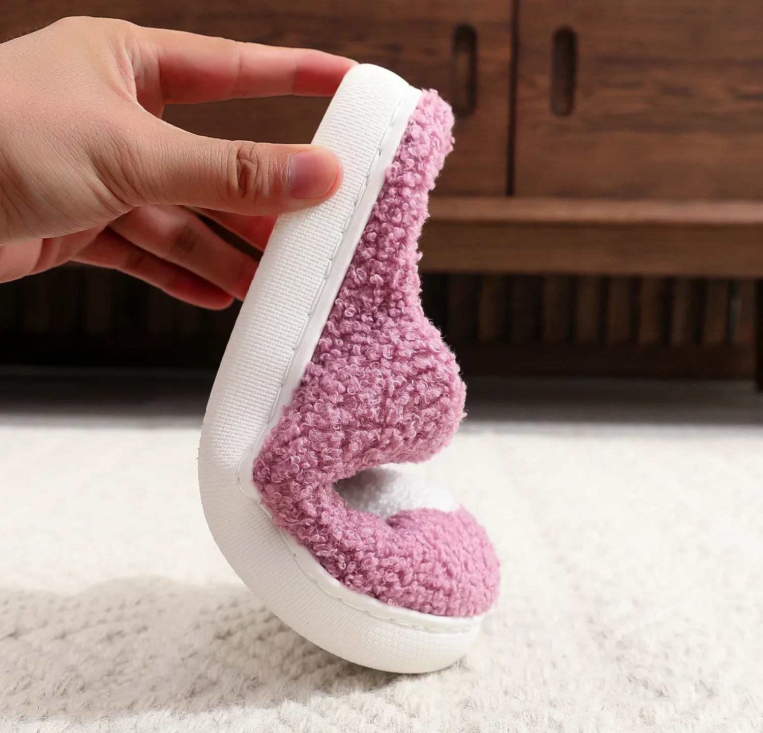 Cute Cartoon Household Cotton Slippers