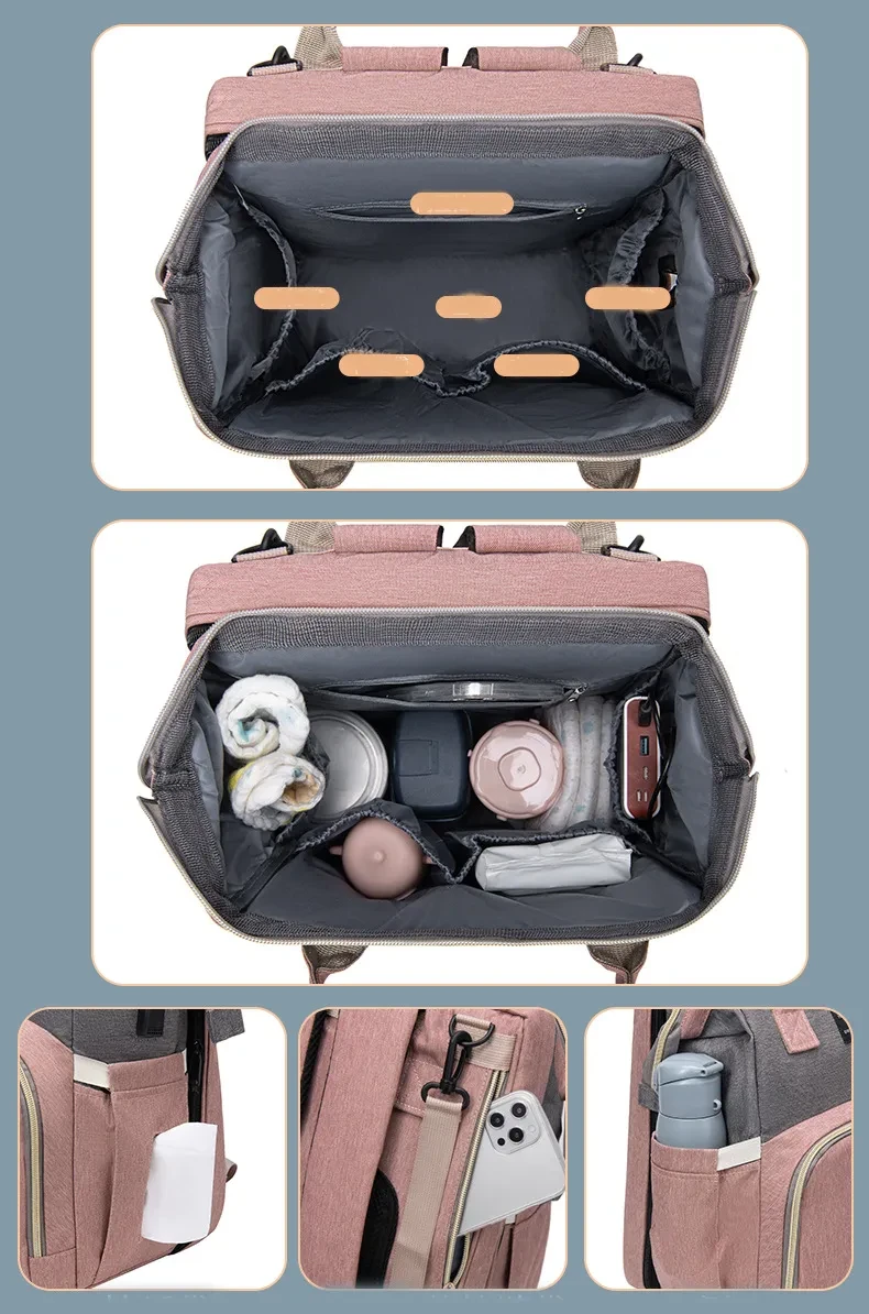 Mummy Baby Crib Backpack