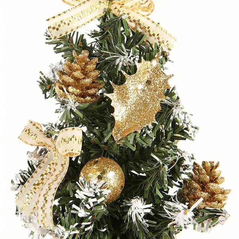 LIXADA Tabletop Christmas Tree - Small Desktop Decoration